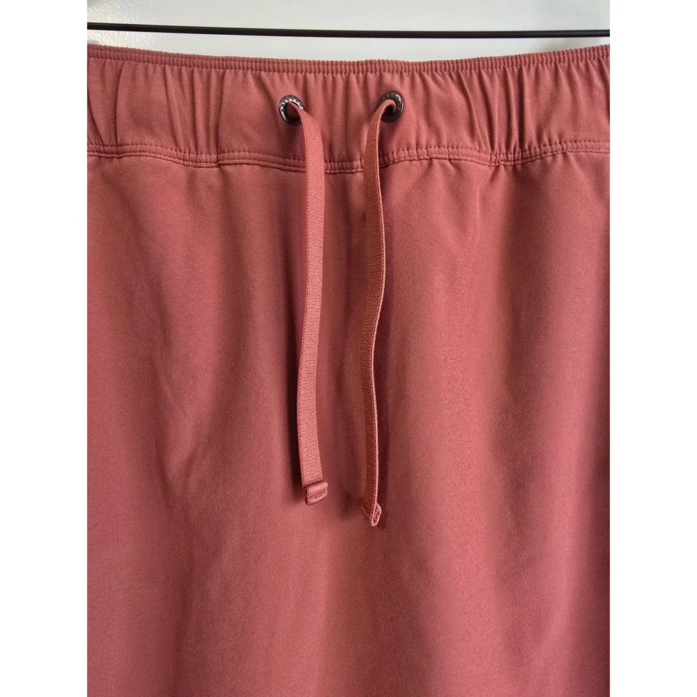 Patagonia Women Rosewood Pink Active Skort Hiking Travel Skirt with Liner Shorts - Picture 5 of 14